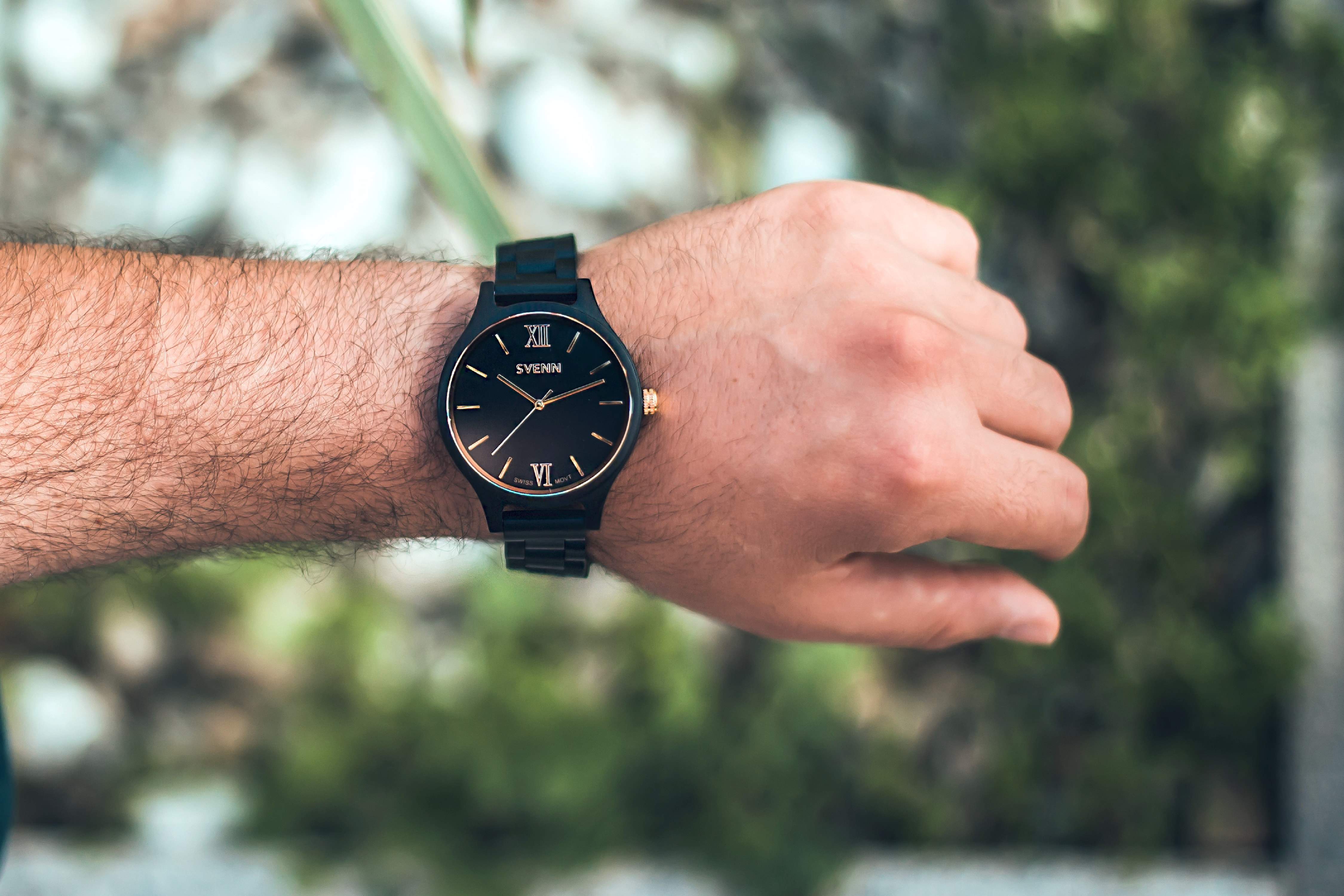 Kişiye Özel Ahşap Kol Saati