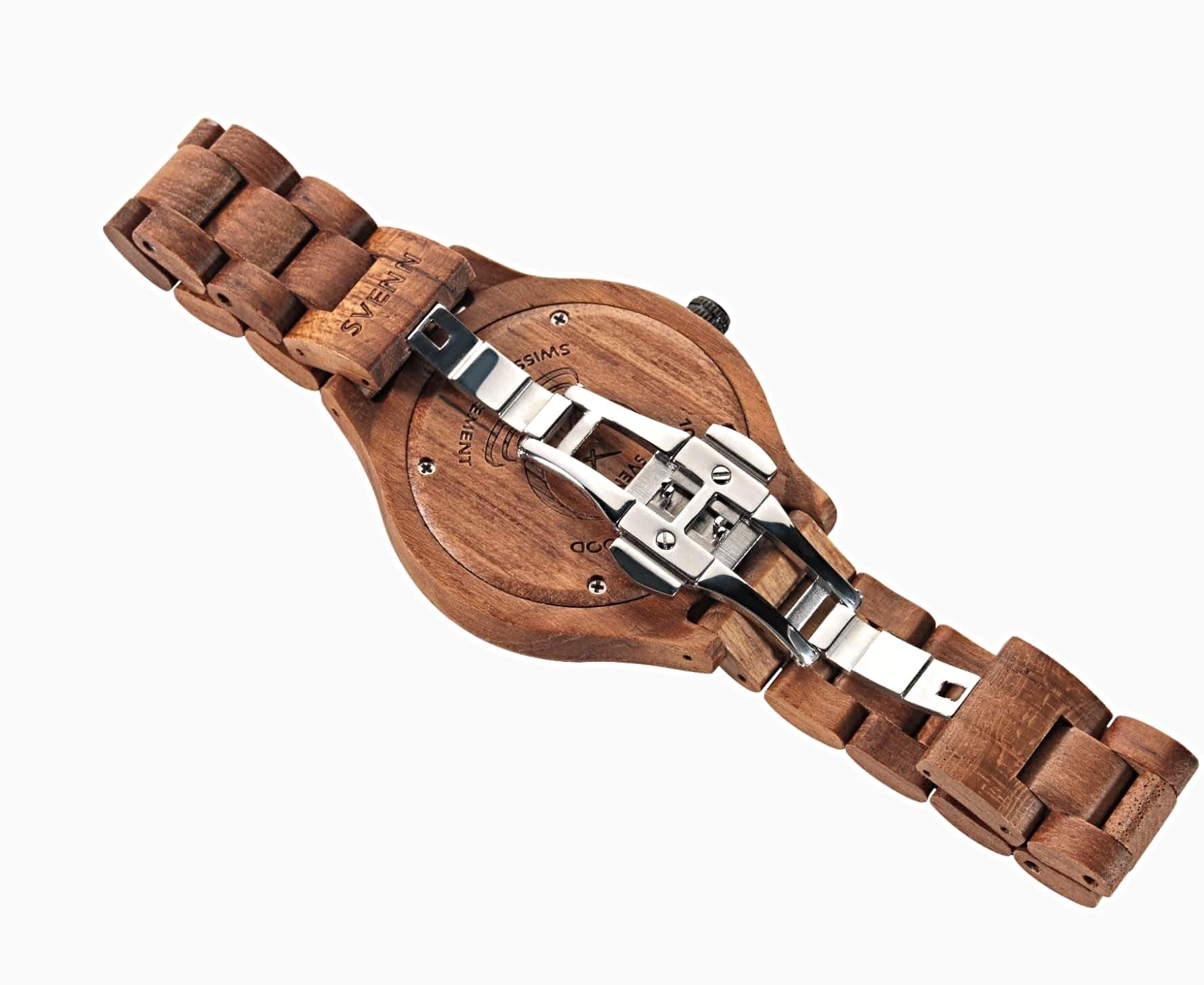 Ahşap Kol Saati Arka Yüzü