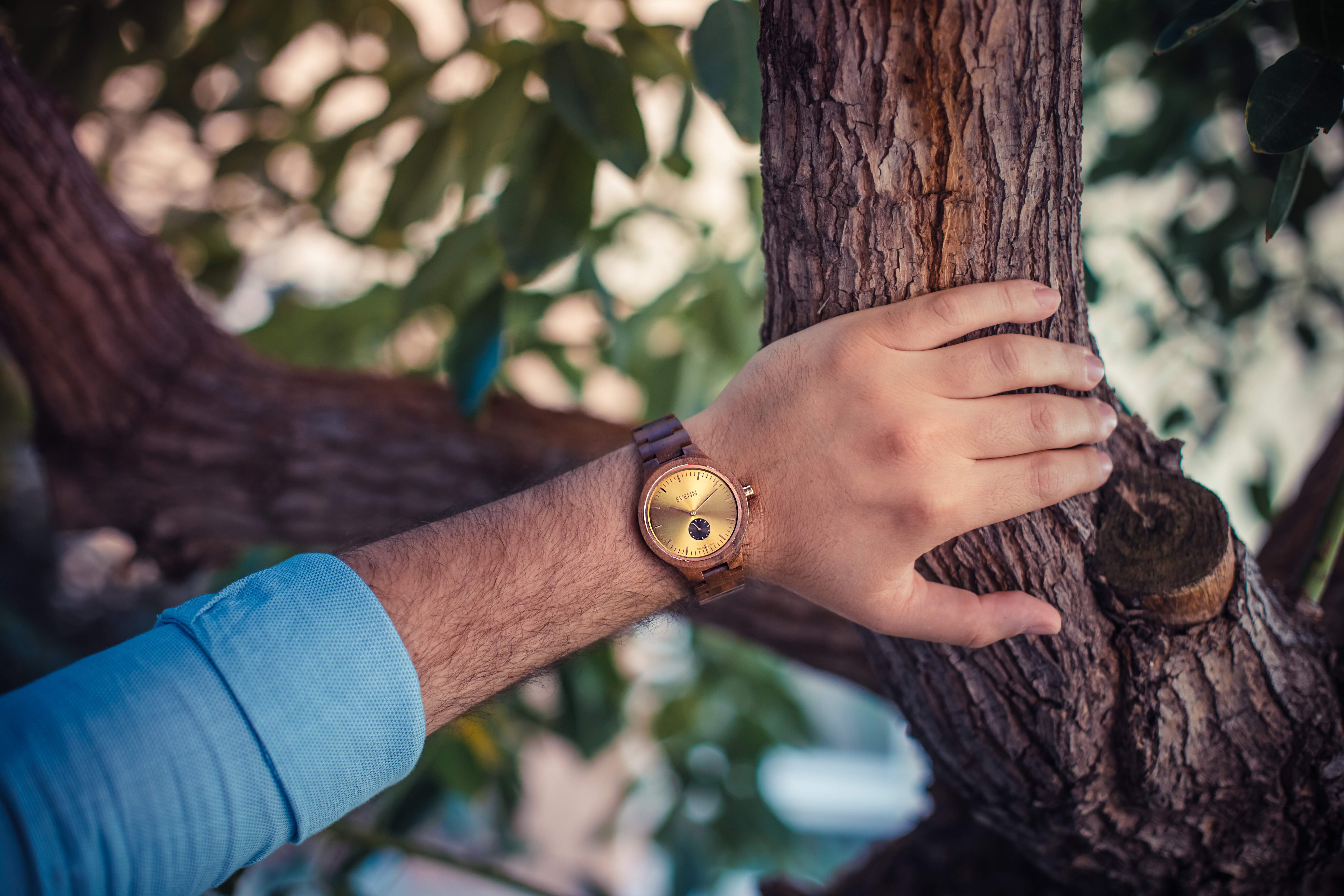 Kişiye Özel Ahşap Kol Saati